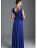 Beaded Chiffon Long Prom Dress